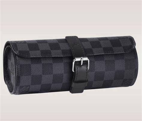 etui a montre louis vuitton|Louis Vuitton damier graphite.